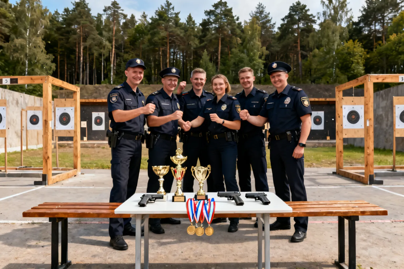 XII zawody strzeleckie policjantów Jawor – wyniki i zwycięzcy