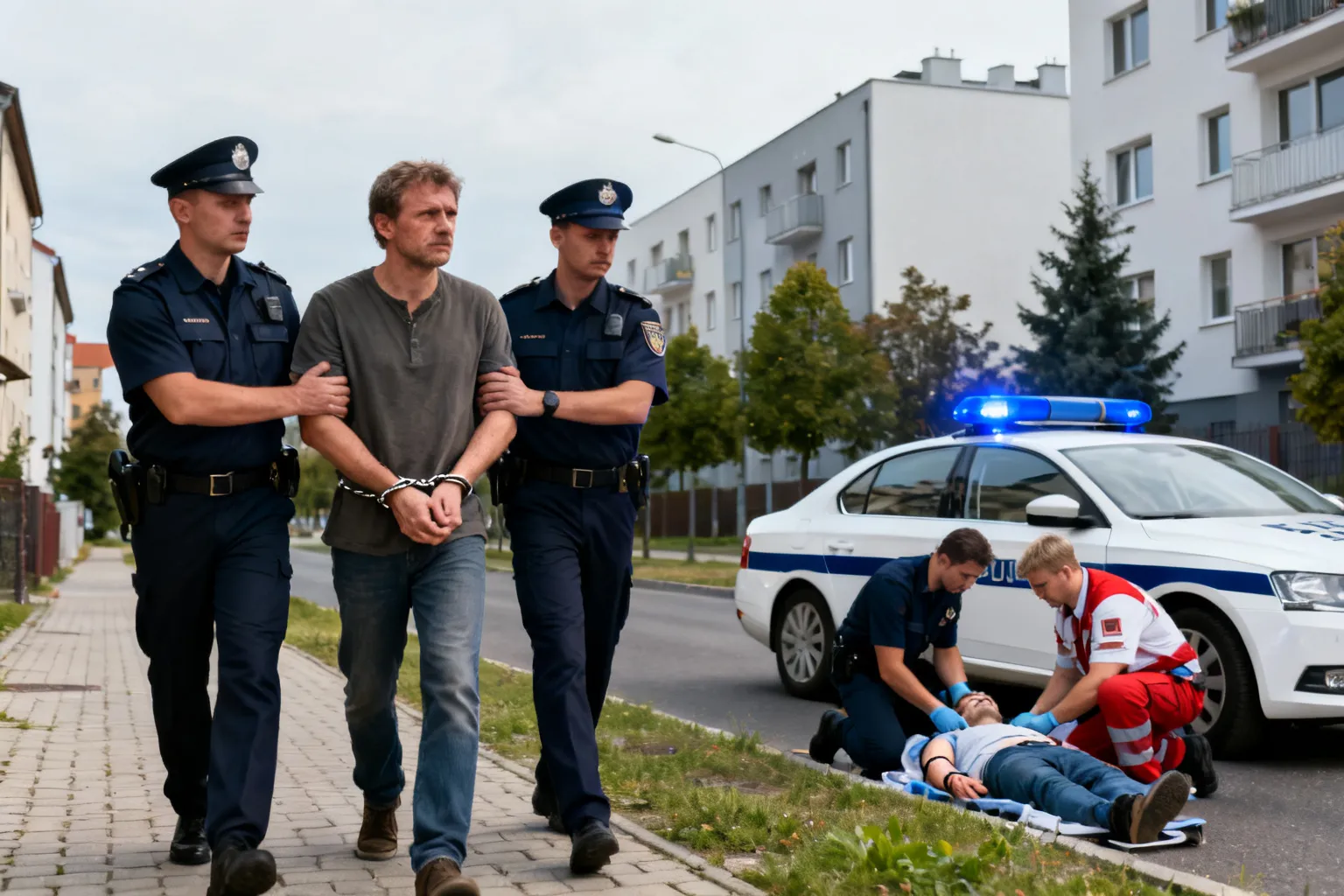42-latek zatrzymany we Wrocławiu po ataku na ratowników