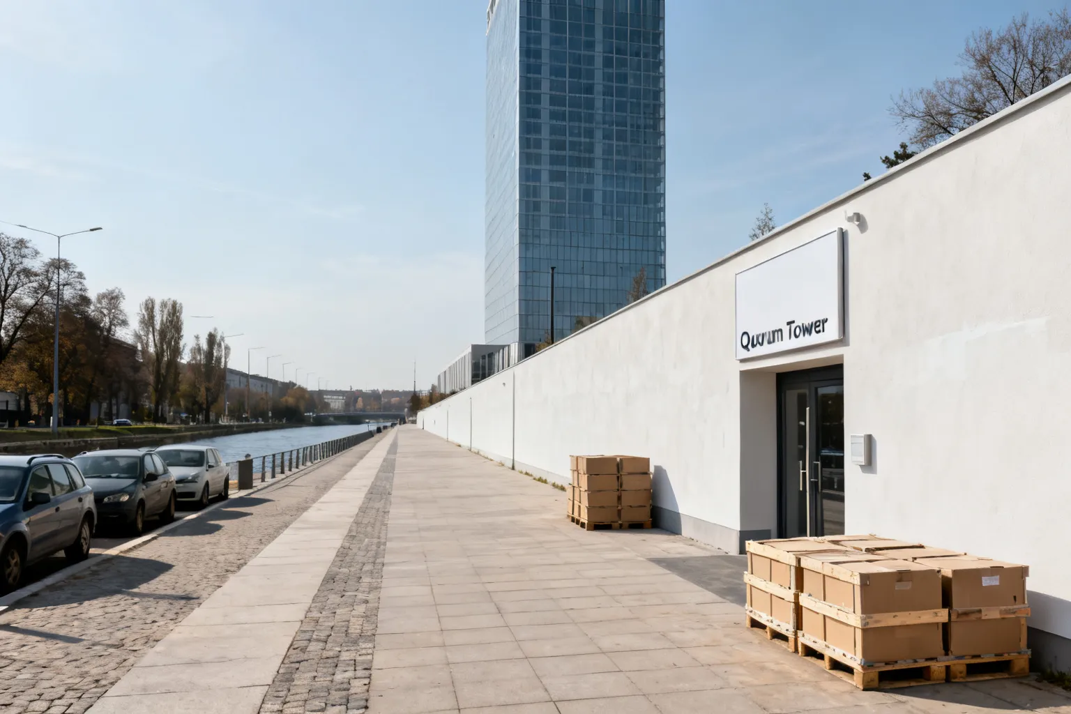 Quorum Tower — rewitalizacja bulwarów we Wrocławiu obejmie prawie 3,8 ha