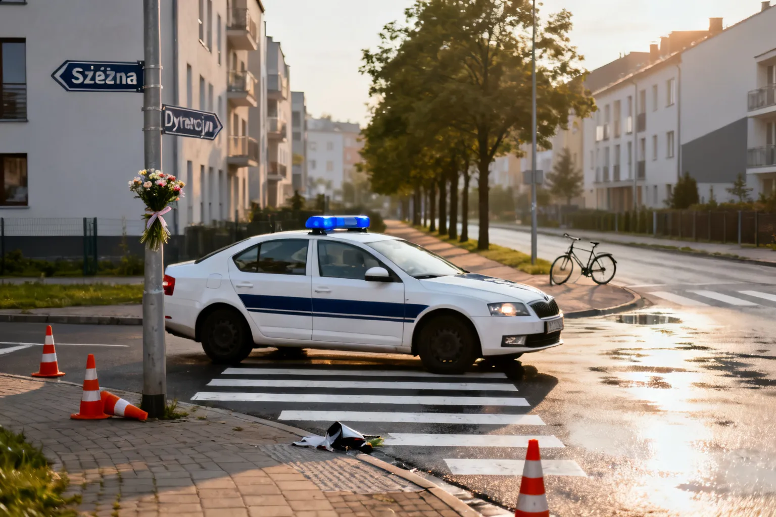 Podziękowania za wsparcie po wypadku na Ślężnej i Dyrekcyjnej