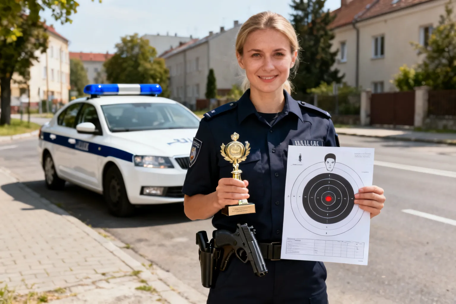 Mł. asp. Julia Furmankiewicz najlepszą strzelczynią XI Turnieju im. Marka Cekały