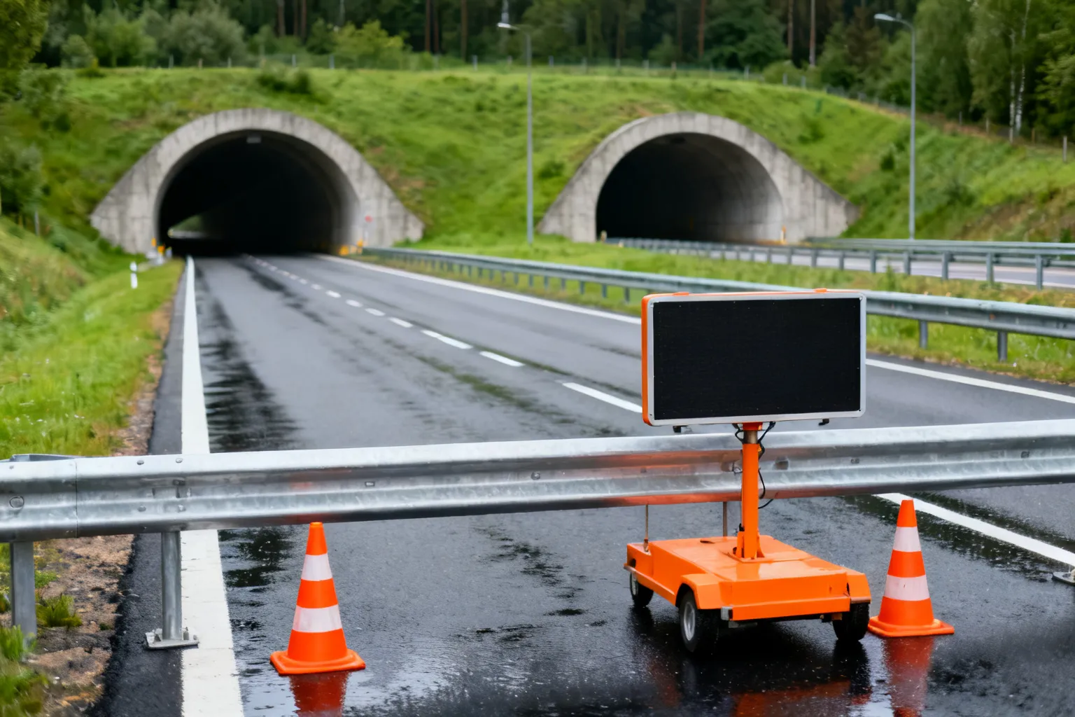 Zablokowana S3 między tunelami TS32 i TS26 — objazd DW320