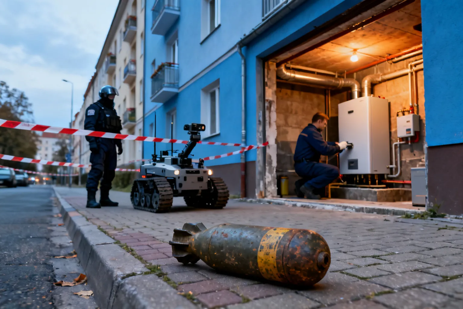 niewybuch Rejtana Wrocław — ewakuacja i przypomnienie o przeglądach pieców