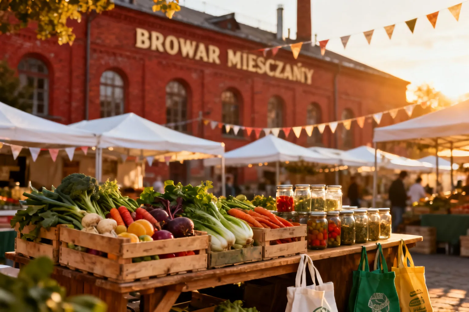 EkoBazar Wrocław: środy przy Browarze Mieszczańskim z okazji 10-lecia