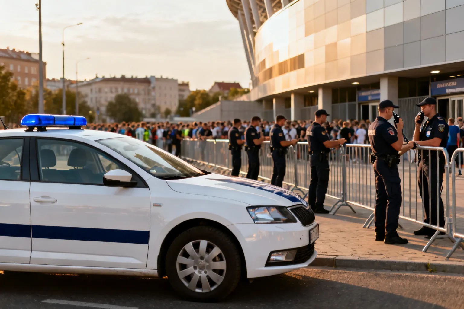 Policja zabezpieczała mecz Śląsk Wrocław — Lech Poznań przy 34 tys. kibiców