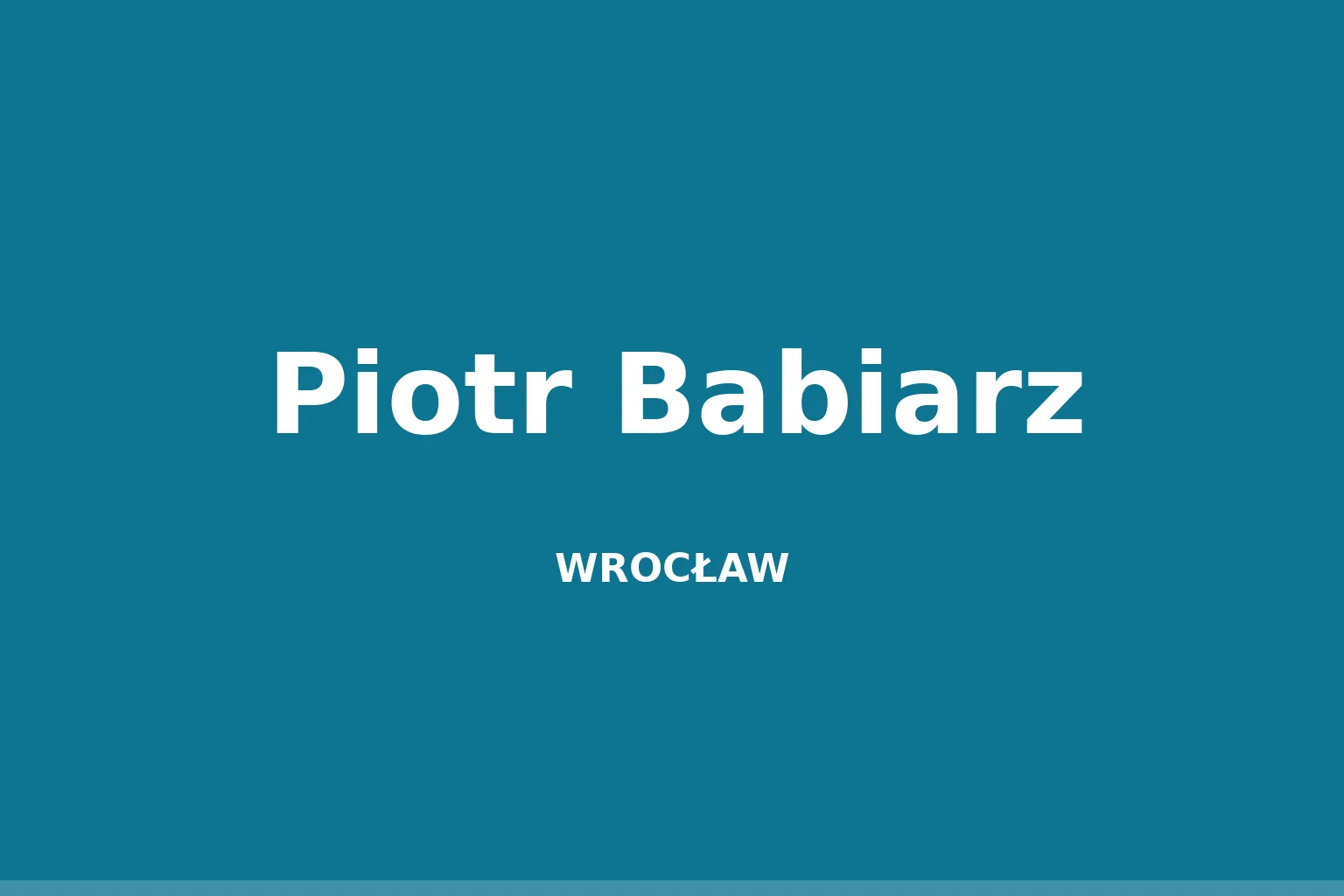 Piotr Babiarz