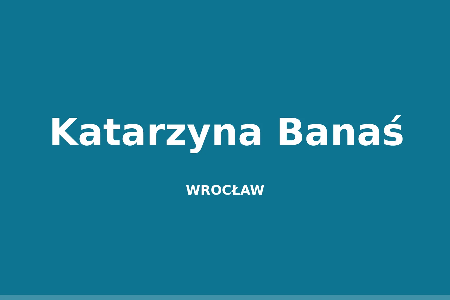 Katarzyna Banaś