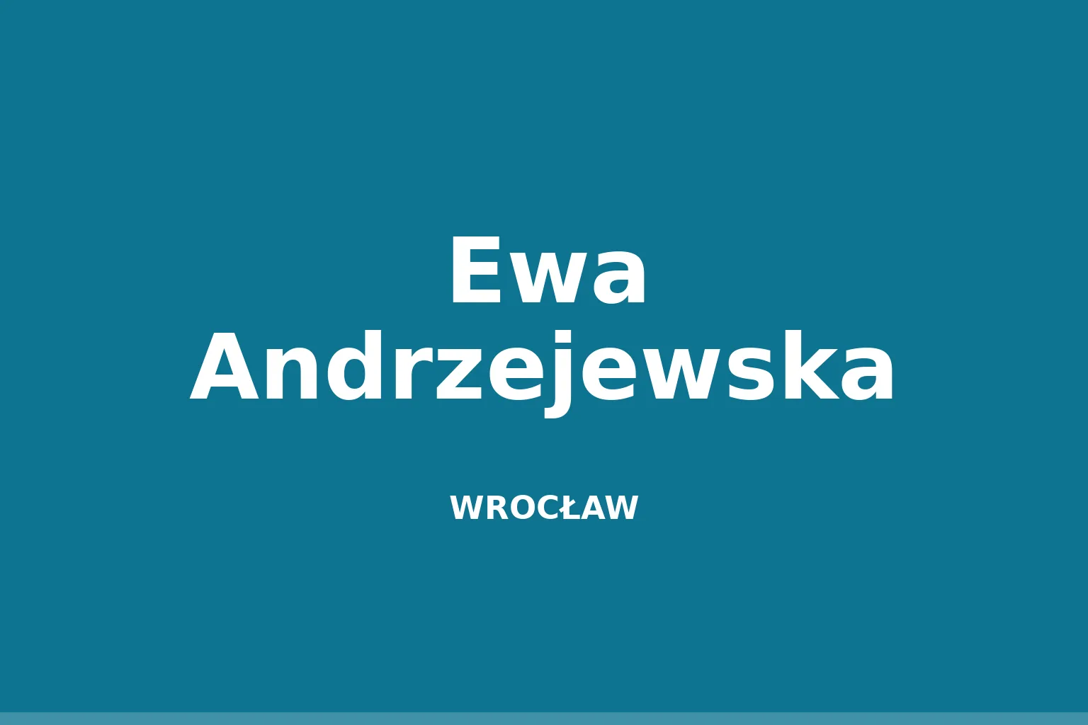 Ewa Andrzejewska (fotograf)