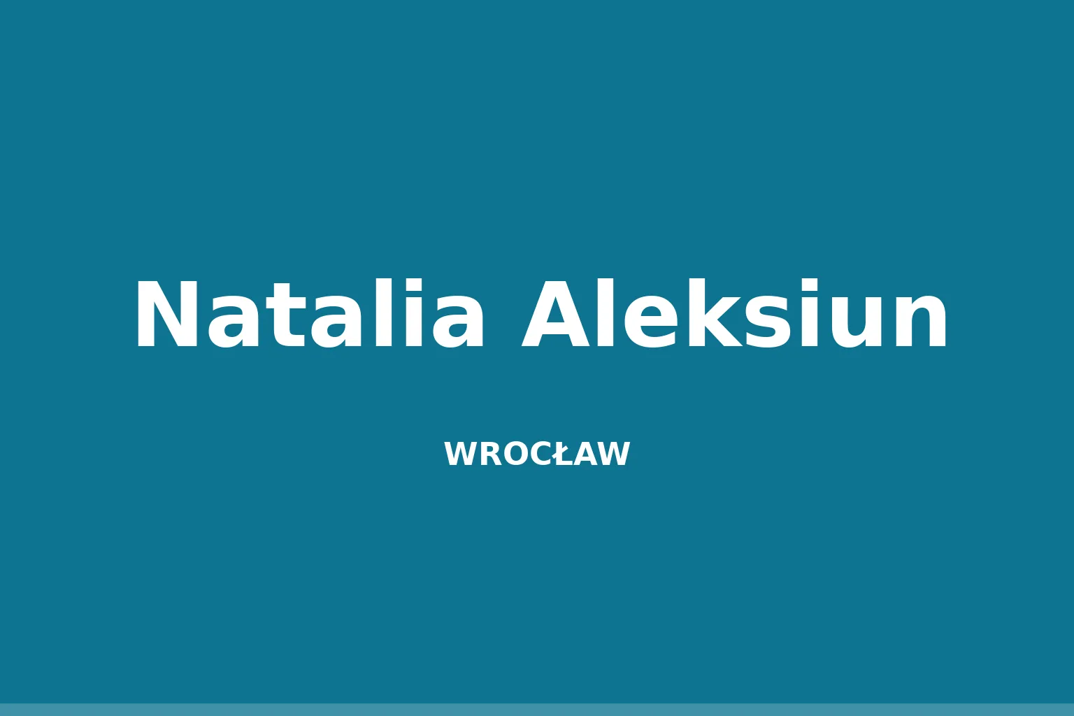 Natalia Aleksiun